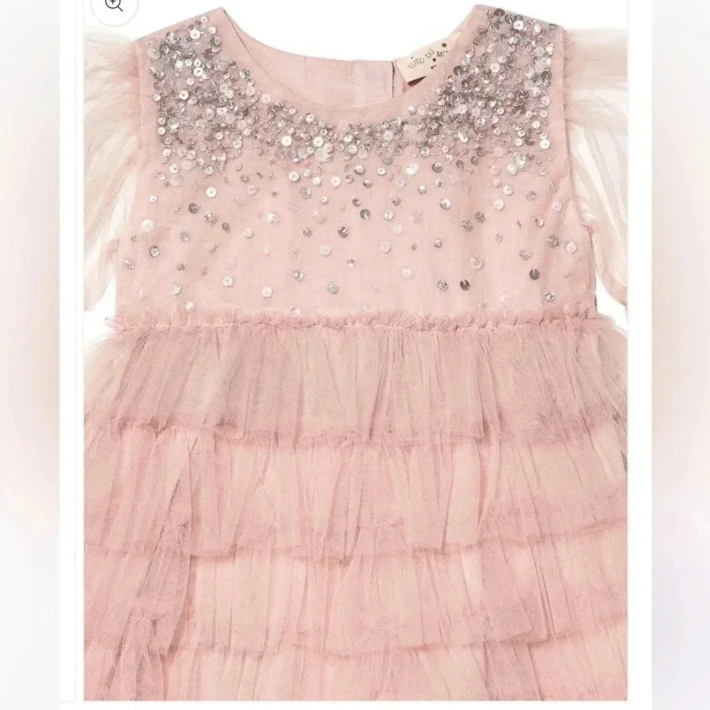 Tutu Du Monde Dress color Petal size 6-12 Months nwt